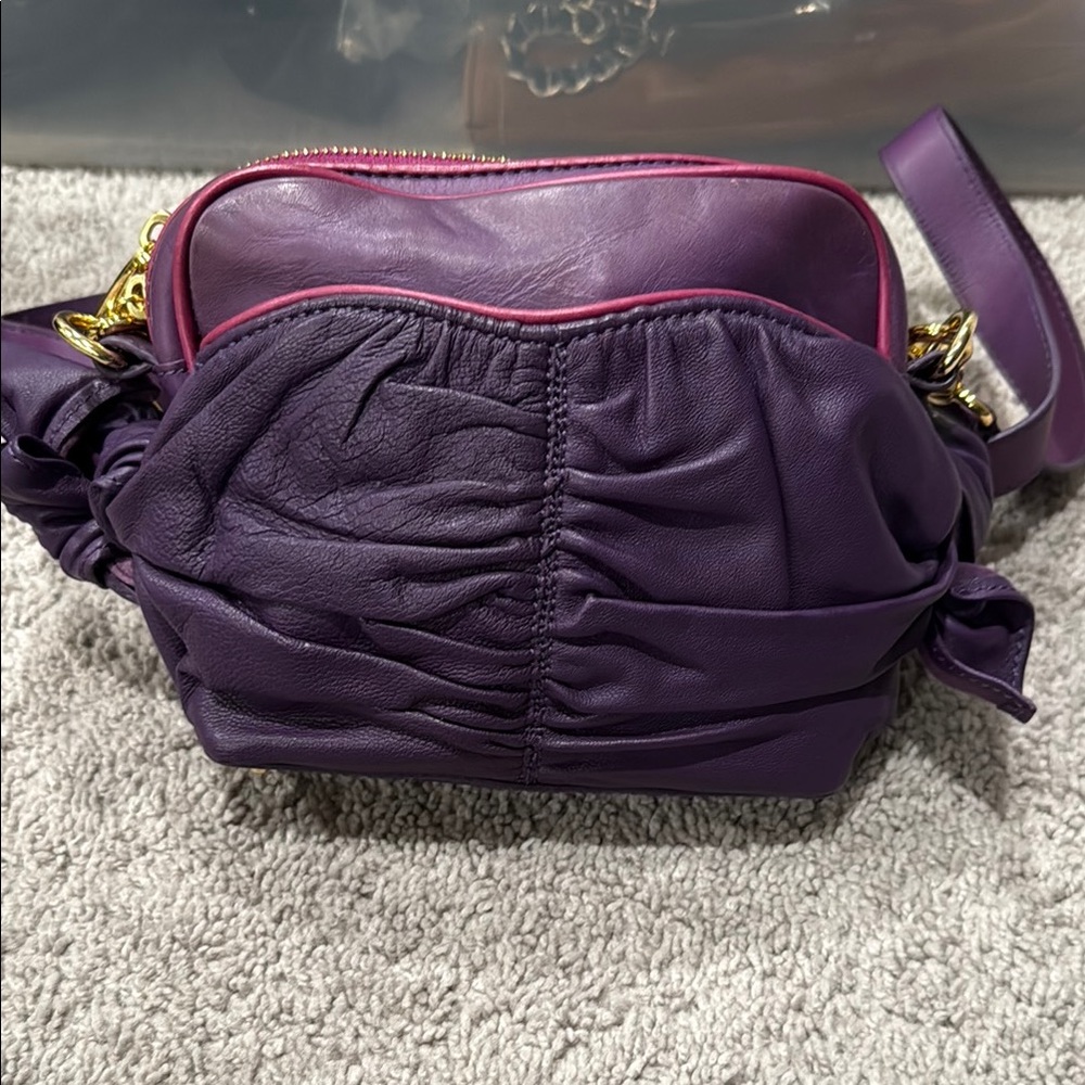 Z Spoke Zac Posen Purple Camera Bag